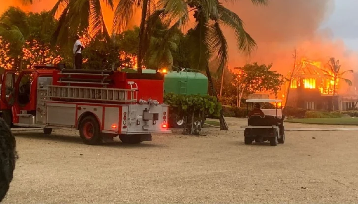 Incendio en Cap Cana deja pérdidas estimadas en más de 25 millones de dólares