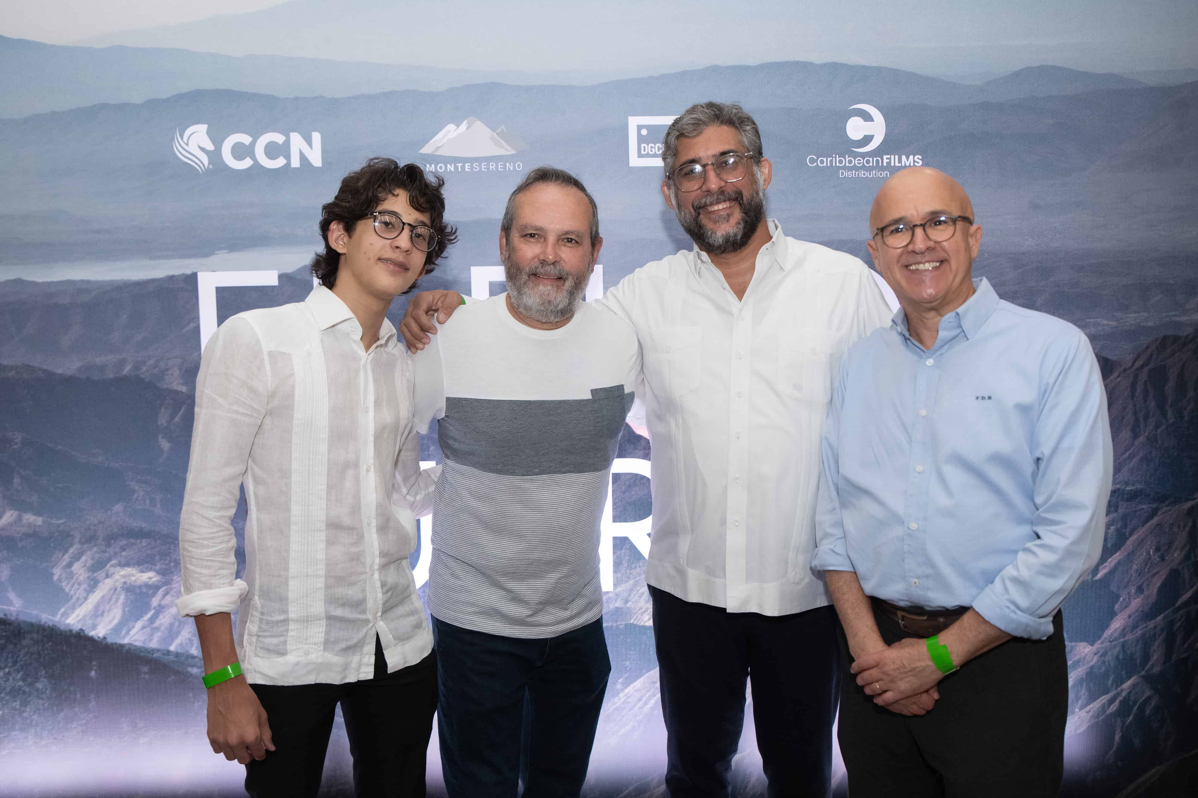 Mario Franco, Ángel Velázquez, Federico Franco y Francisco Domínguez Brito.