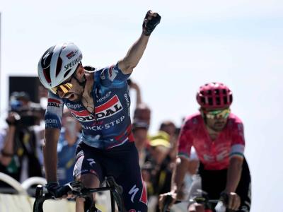 Ciclismo: El local Paret-Peintre gana la 16ª etapa del Tour de Francia