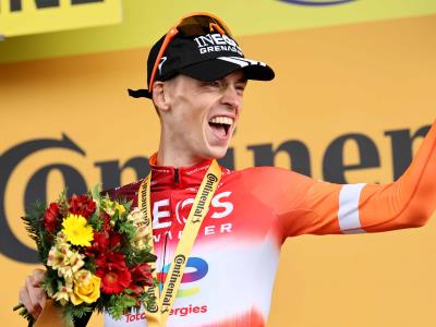 Ciclismo: El neerlandés Arensman se impone en La Plagne