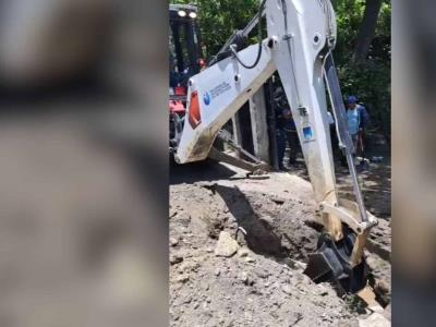 Claro señala retroexcavadora responsable de cortes en fibra óptica