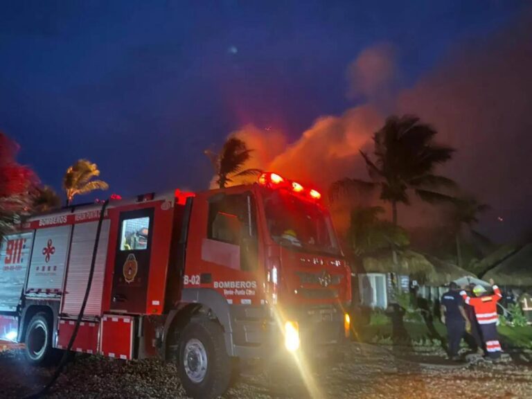 Doce villas afectadas, hasta el momento, en incendio en Cap Cana