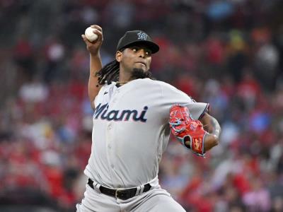 Edward Cabrera lanzó bien y Jesús Sánchez pegó triple para los Marlins