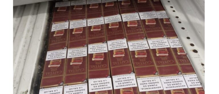 Ejército ocupa casi un millón y medio de cigarrillos ilícitos durante operativos de junio