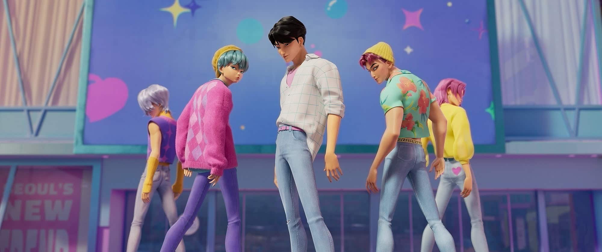 La KPop Demon Hunters.