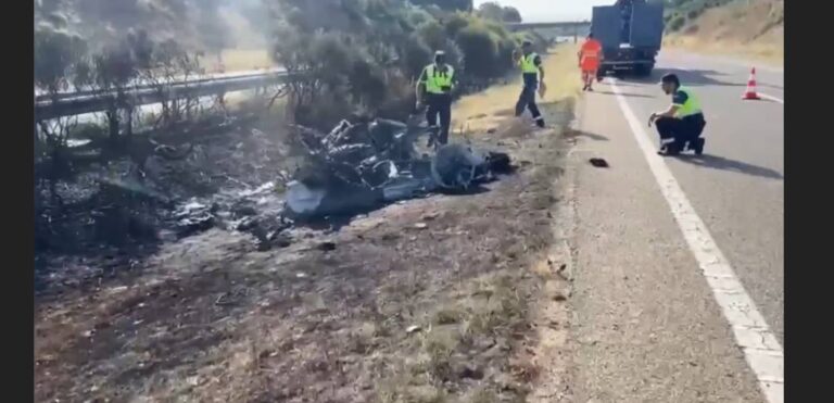 El Lamborghini en el que viajaba Diogo Jota sufrió explosión de neumático, se desvió y se incendió