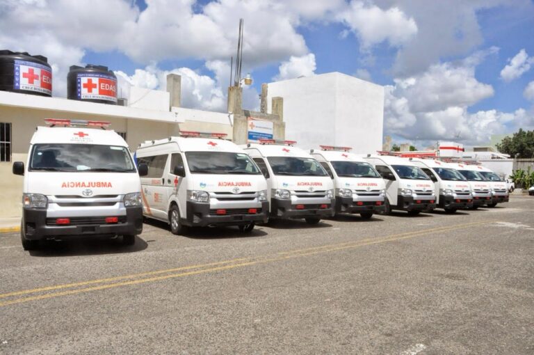 Gobierno alquila ambulancias a la Cruz Roja por más de RD$1,000 millones para el sistema 9-1-1