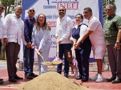 INEFI anuncia construcción de polideportivo en el liceo Onésimo Jiméne