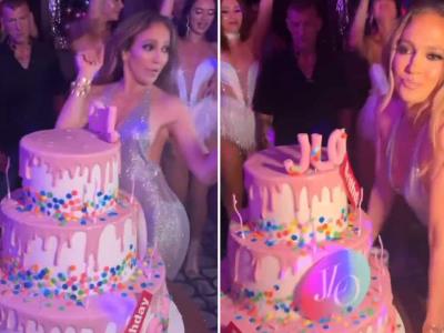 Jennifer López celebra por todo lo alto sus 56 años