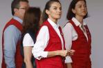 La reina Letizia viajó este lunes a Cabo Verde en su décimo viaje de cooperación