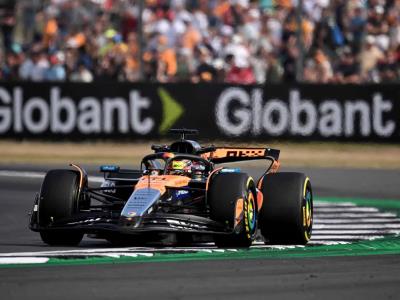 Lando Norris domina el día de los libres en Silverstone