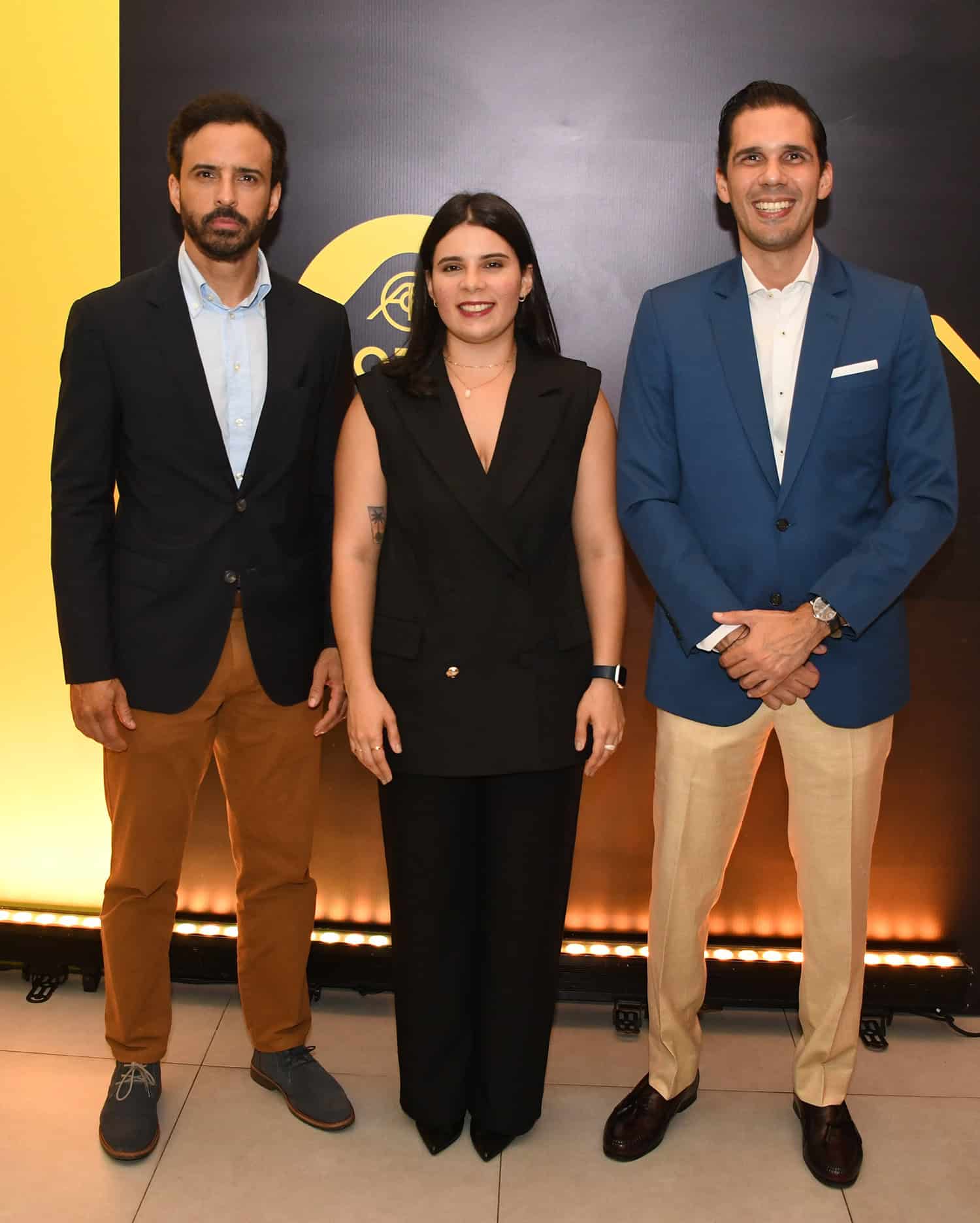 Tommy Terrero, Mari´a Bele´n Del Risco y Sergio Ferreras.