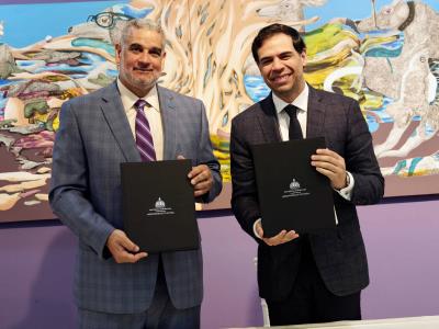 Ministerio de Cultura y Apec firman convenio