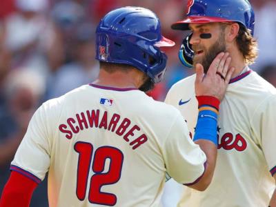 MLB: Harper y Schwarber impulsan a Filis a victoria sobre Yanquis