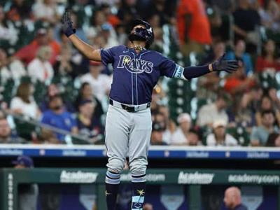 MLB: Junior Caminero conecta jonrón en el triunfo de los Rays