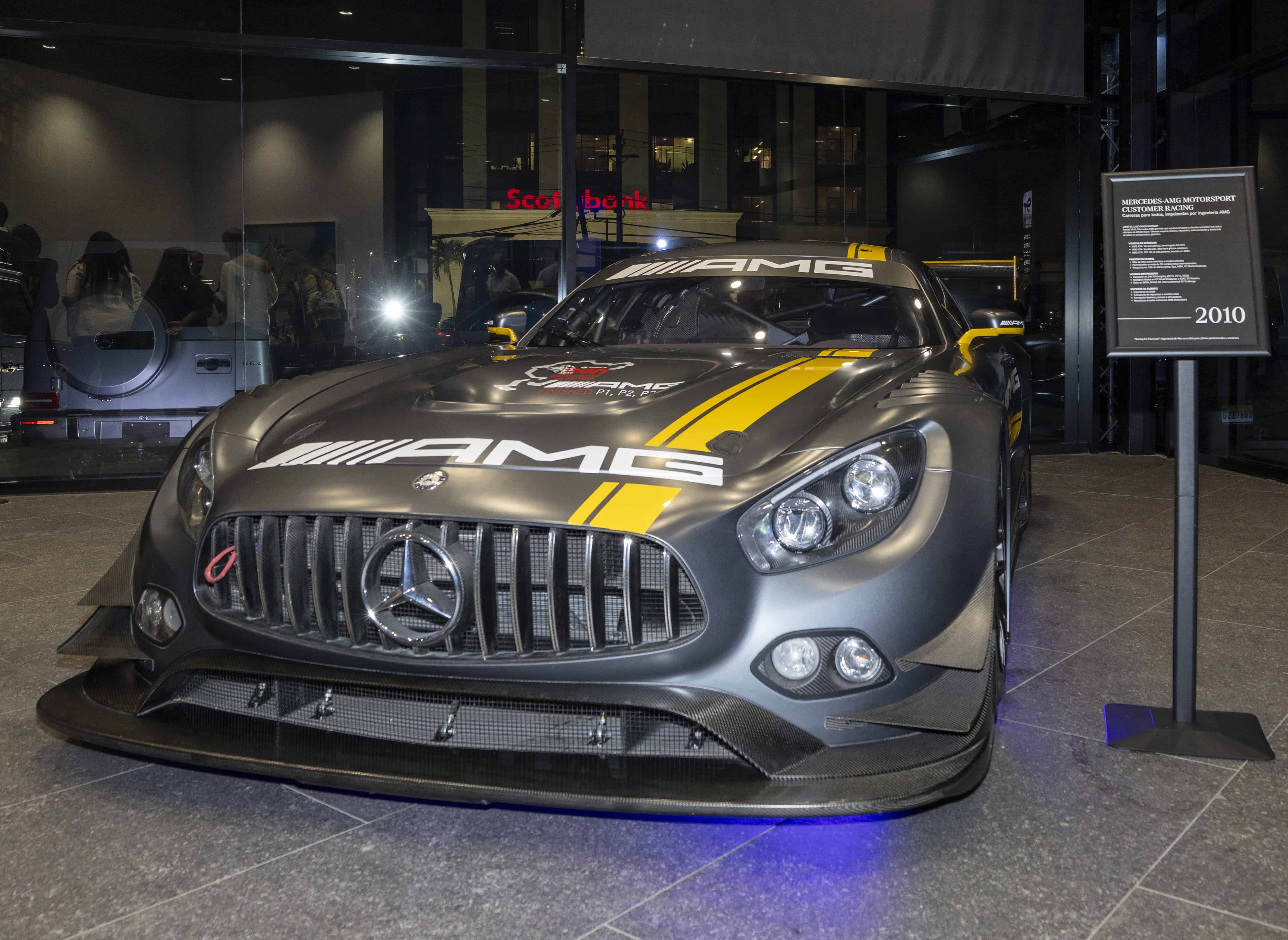 Parte de la colección clásica de  Mercedes Benz.