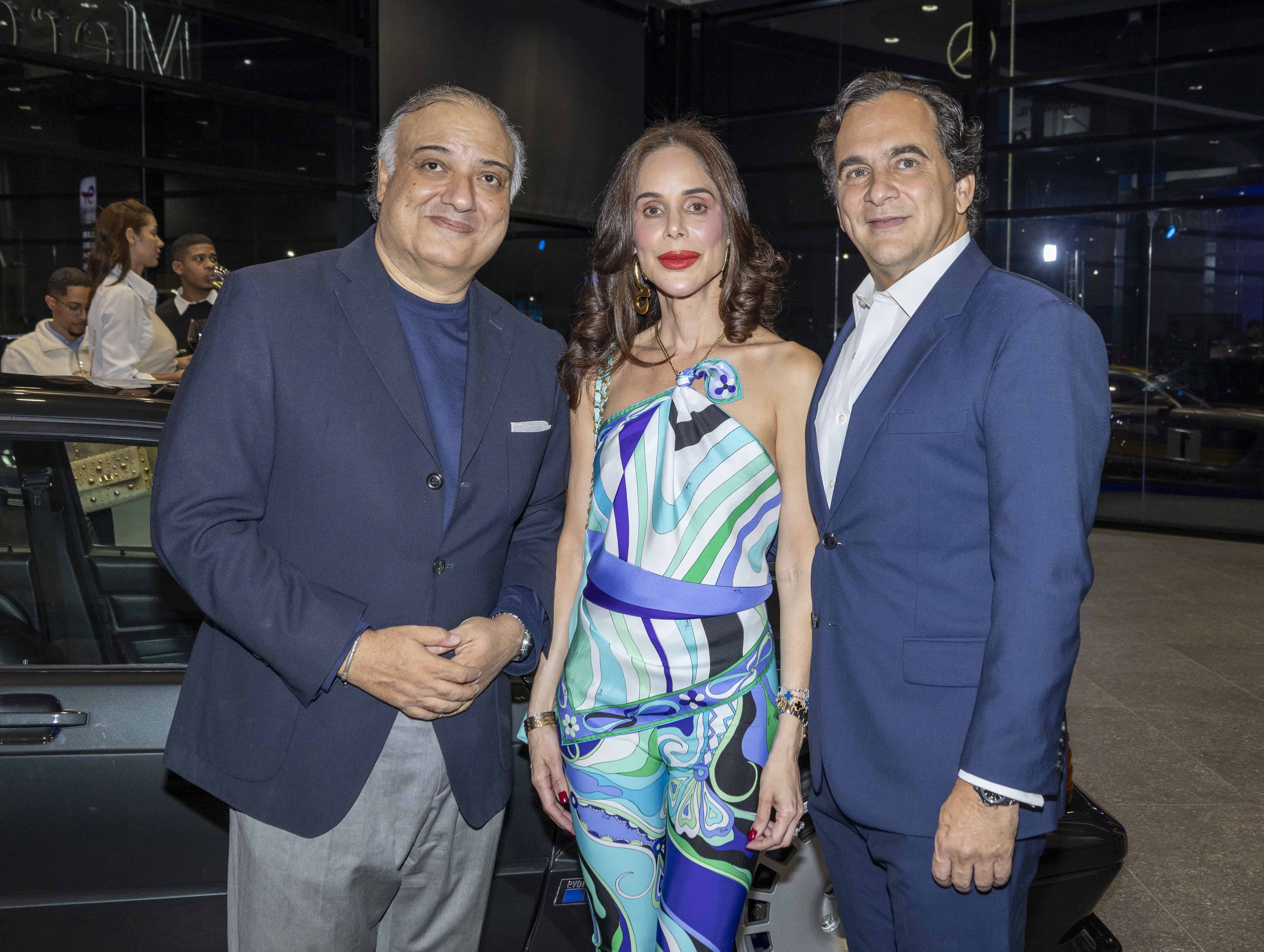 Juan Carlos Peña, Letty Rivera y Manuel Joaquín Castillo.