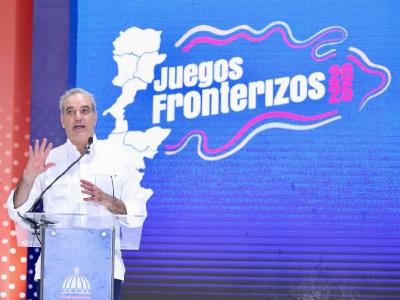 Presidente Abinader inaugura final de los Juegos Fronterizos