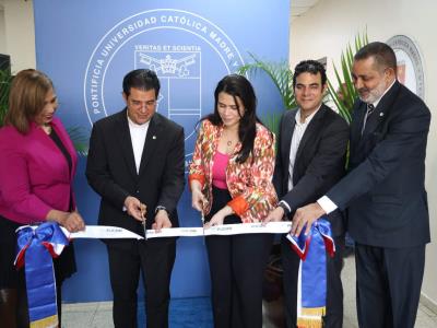 PUCMM inaugura estudio de cine en su campus de Santo Domingo