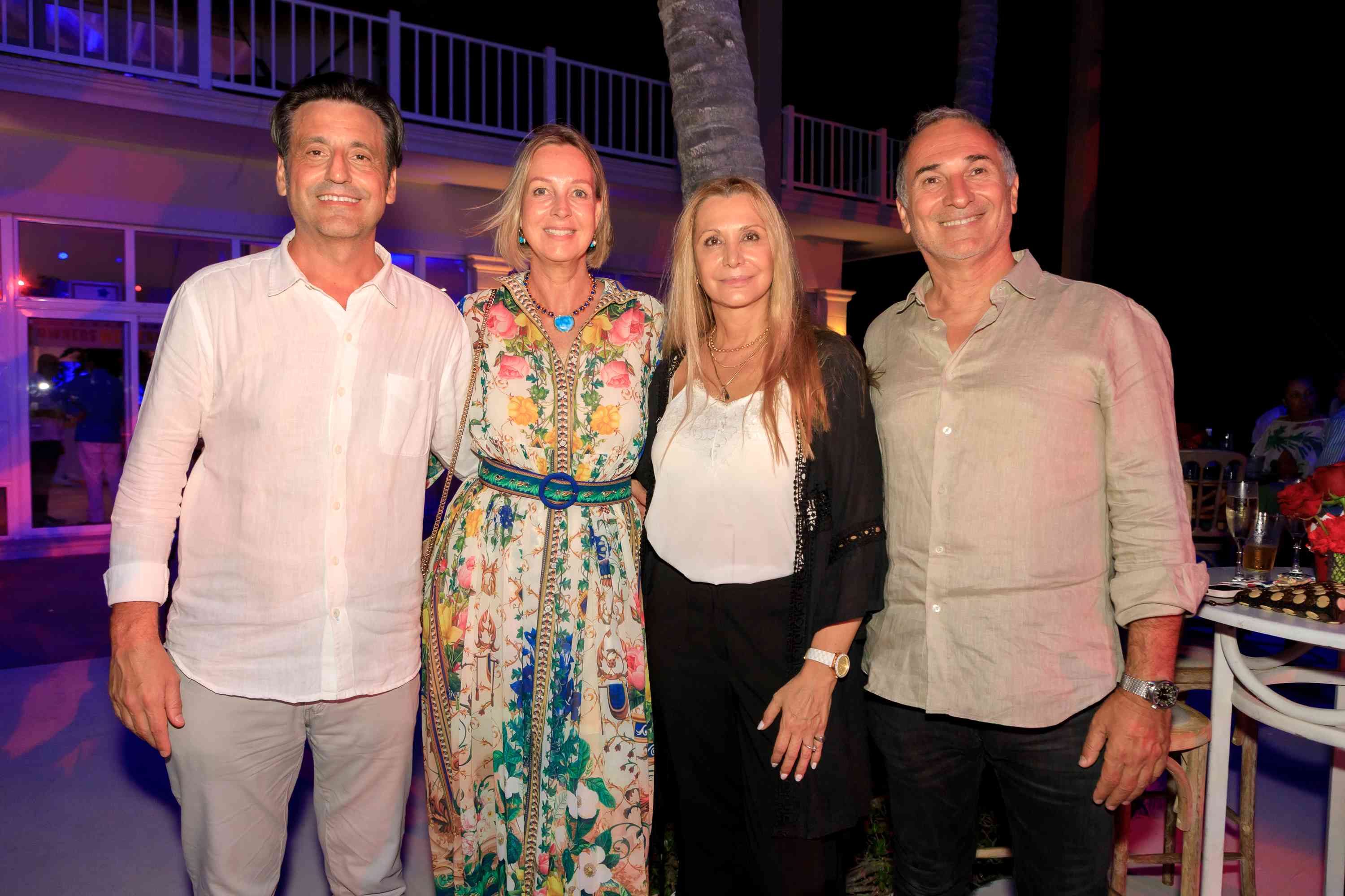 Joaqun Perez, Jacqueline Bel, Claudia Florian y Antonio Budetta.