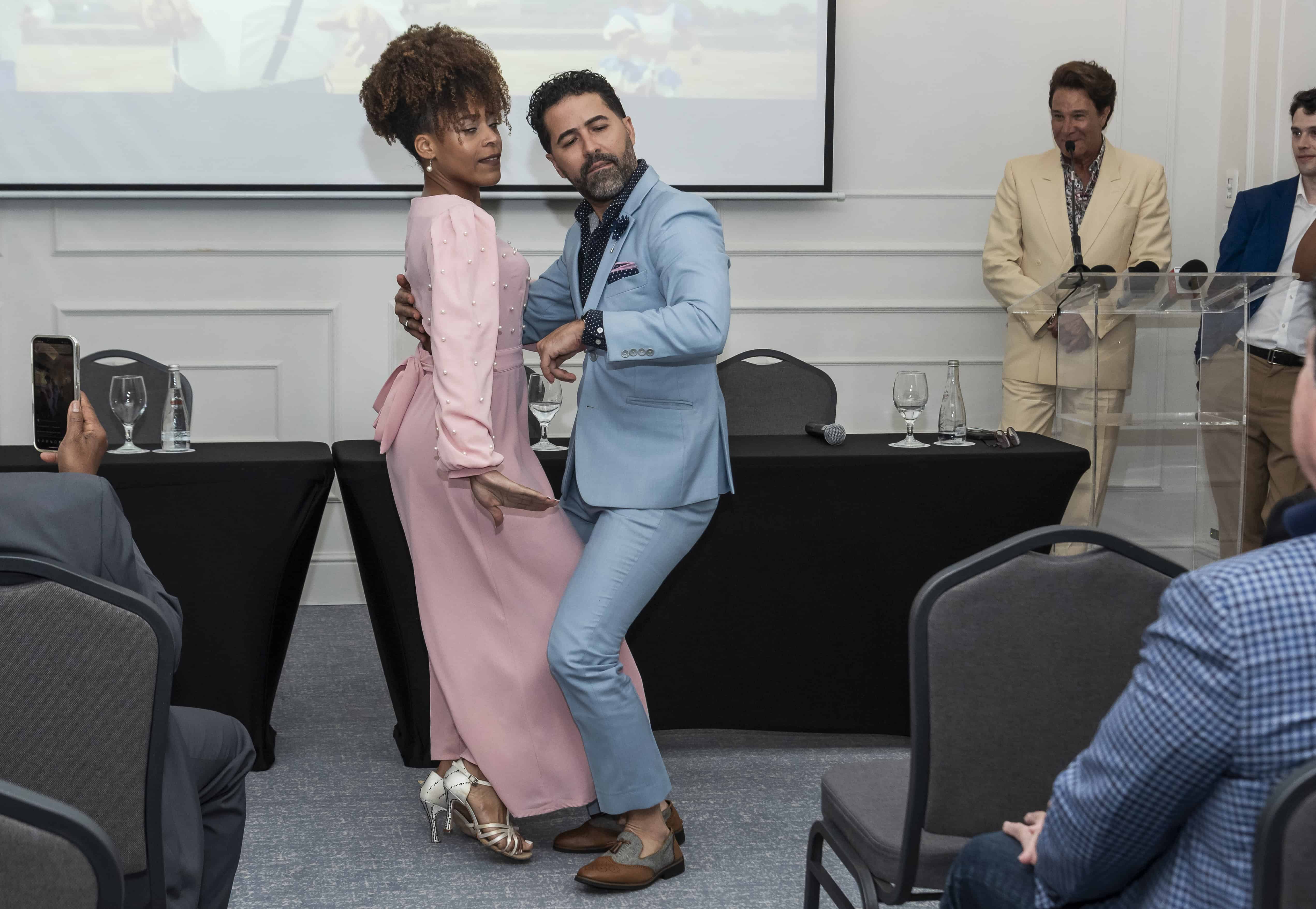 El encuentro fue amenizado por ADN Bachata.