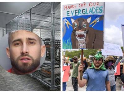 Reguetonero detenido en 'Alligator Alcatraz' dice lo tratan como perro