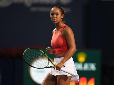 Tenis: Leylah Fernández, primera finalista en Washington