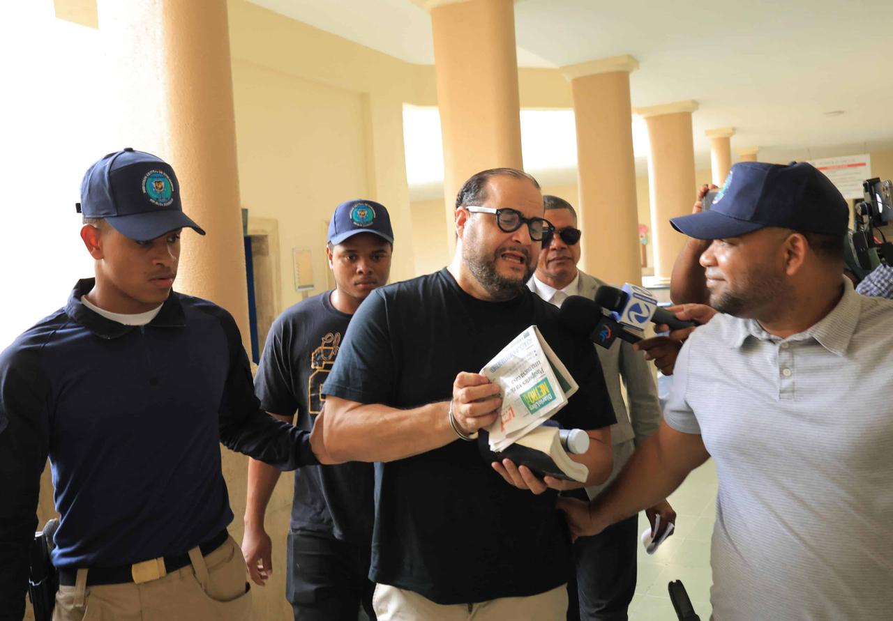 Trasladan a Aquiles Jiménez a la cárcel del Palacio de Justicia