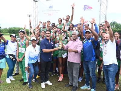 Zona Este se corona campeona del atletismo escolar Inefi 2025