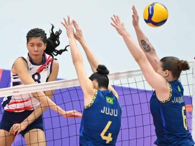 Brasil vence a RD en voleibol Panam Junior
