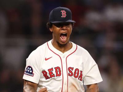Brayan Bello sale sin decisión, pero fue clave para los Medias Rojas
