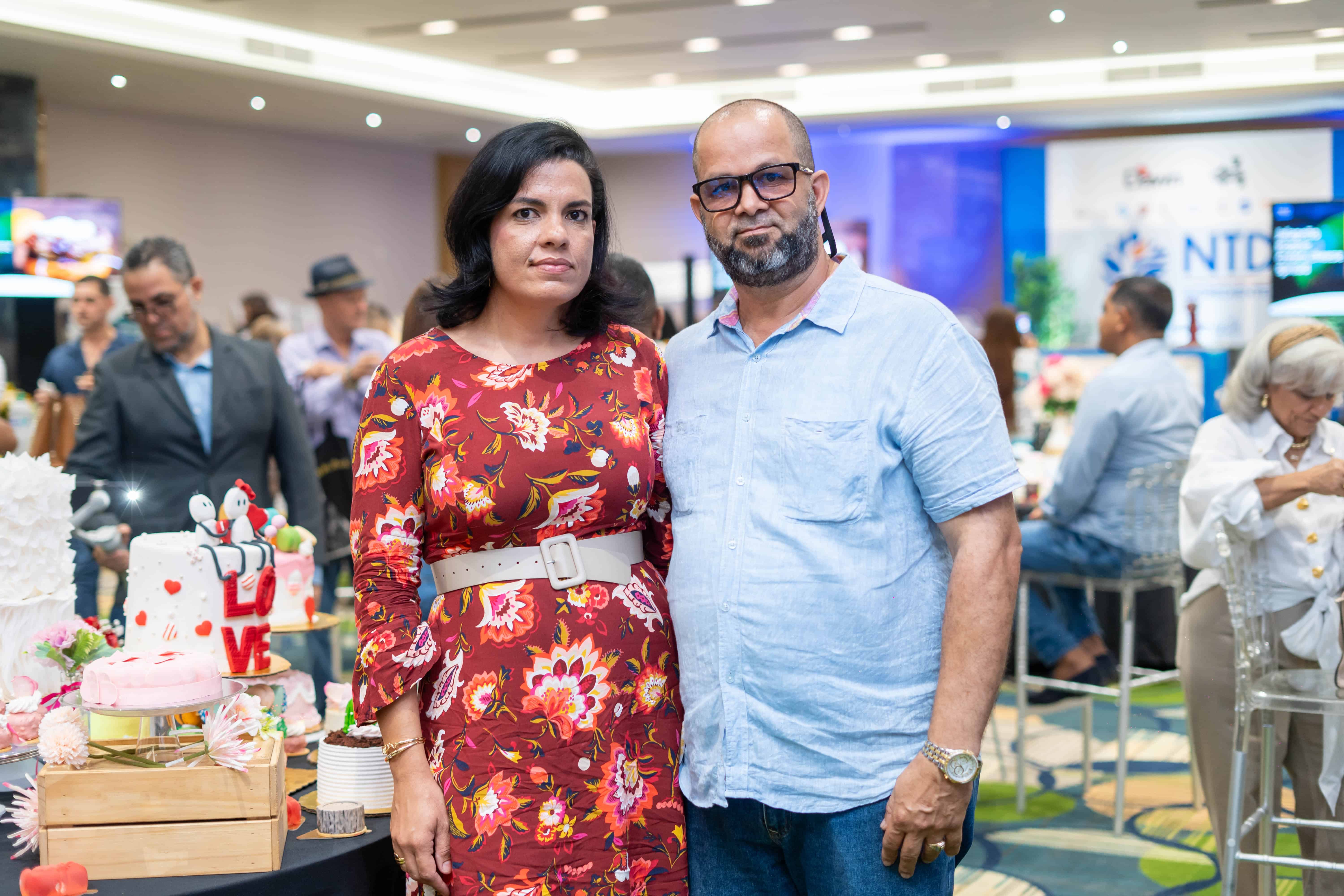 Inadianne Linares y Roberto Reyes.