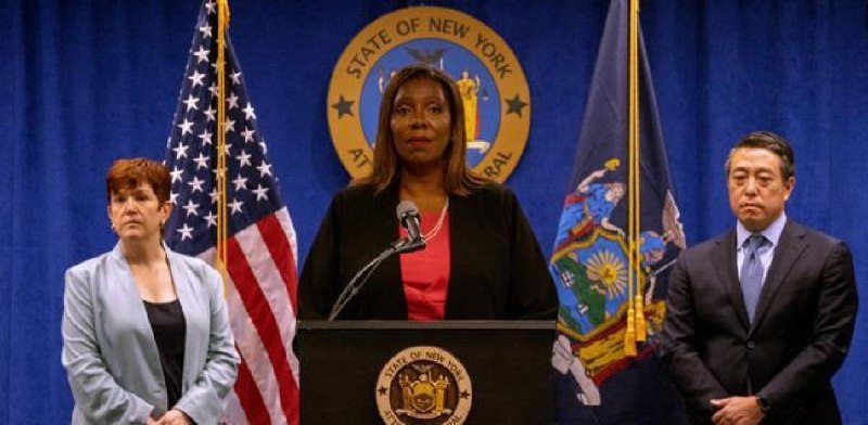 Departamento de Justicia de EEUU investiga a fiscal general de Nueva York