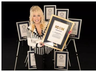 Dolly Parton, ícono del Guinness World Records por sus 11 hazañas