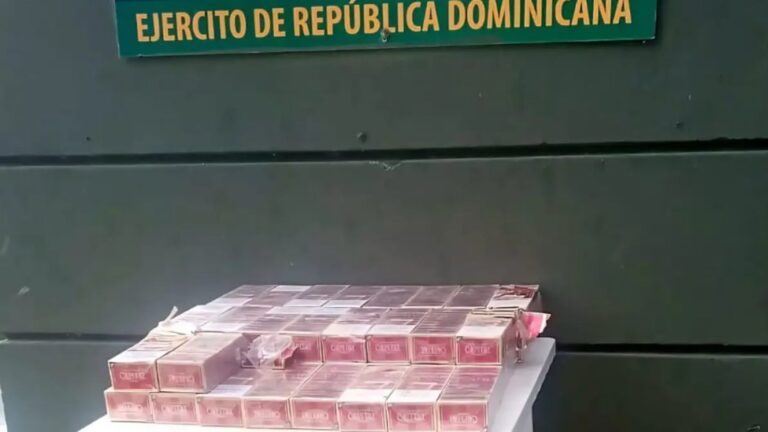 Ejército ocupa contrabando de cigarrillos en San Juan de la Maguana y Montecristi