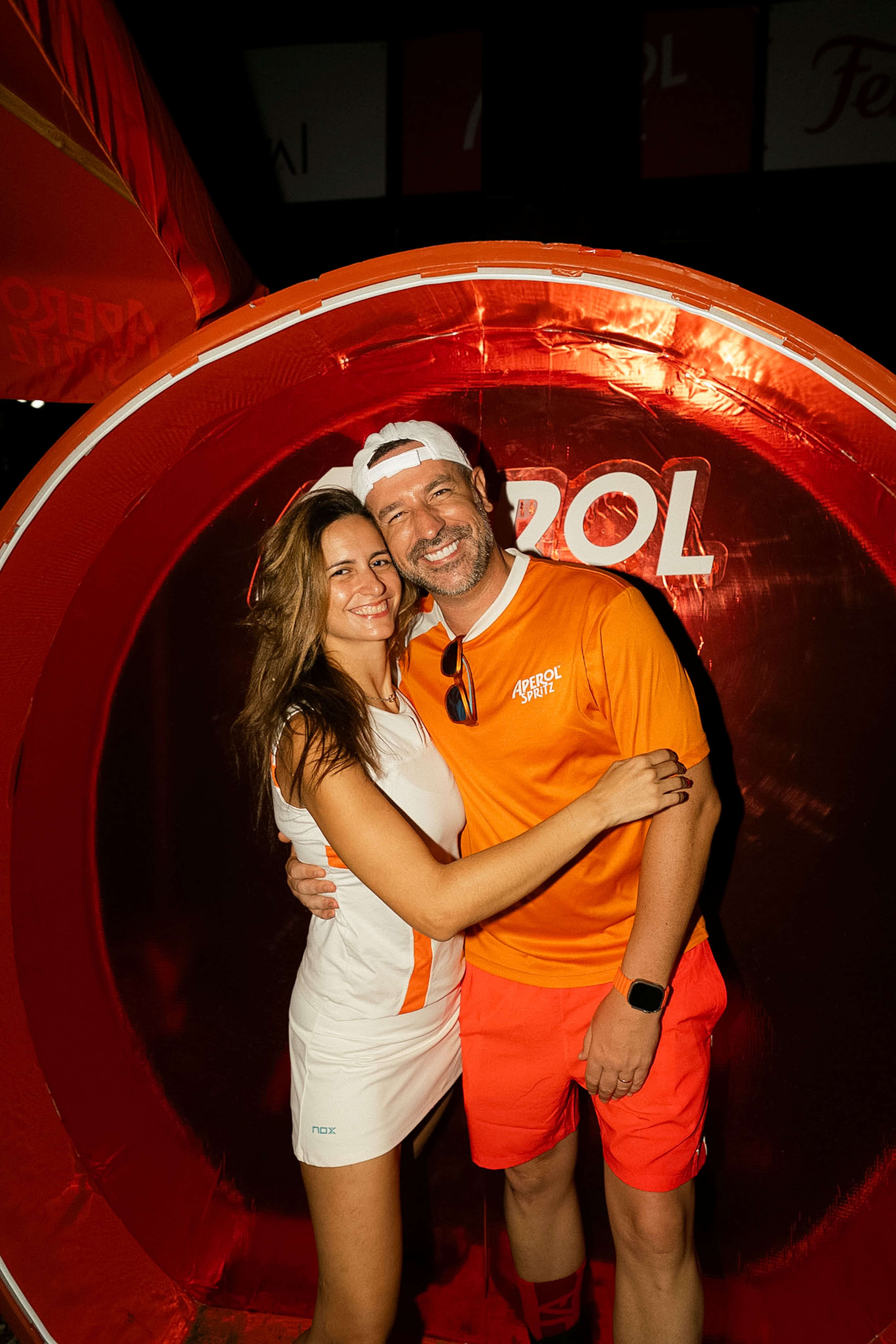 Karla Lluberes y Roque del Rio.