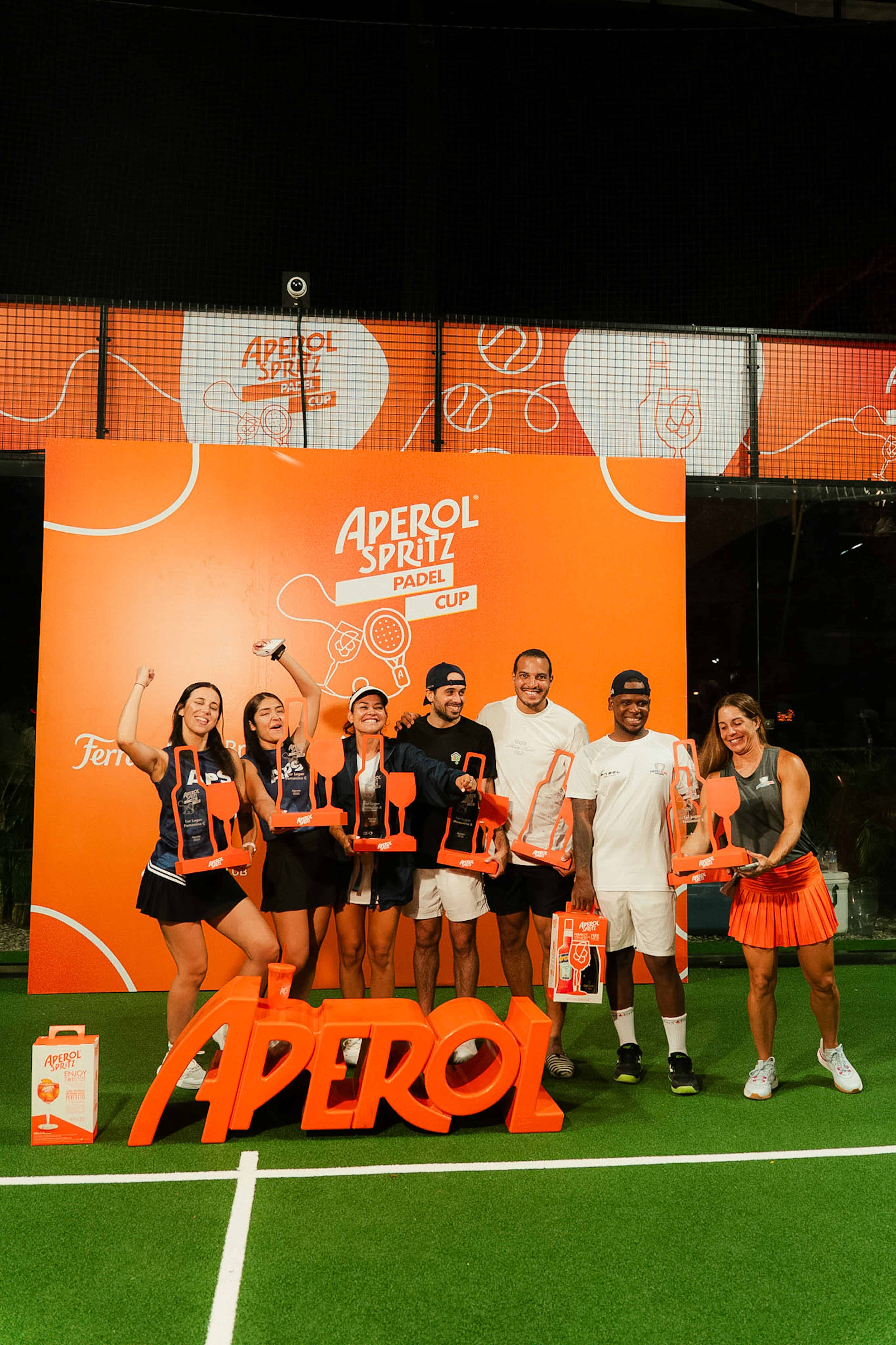 Ganadores del Aperol Spritz Padel.