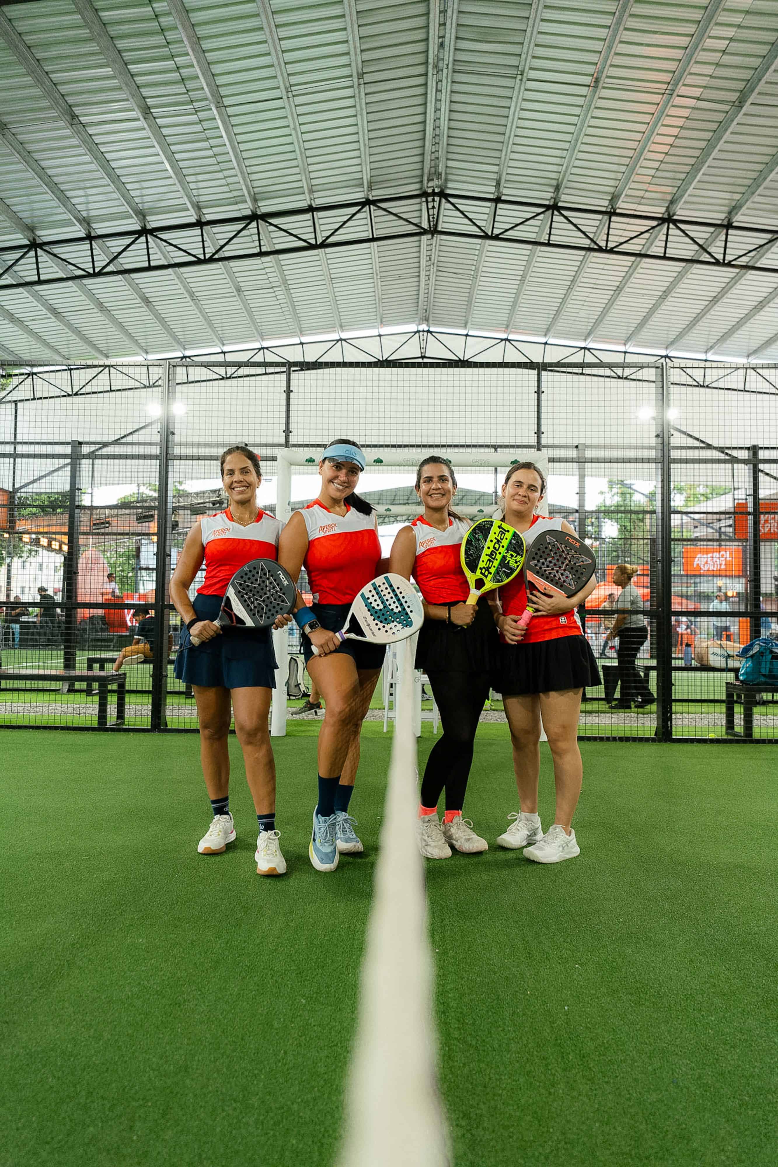 Nicole Goyco, Jessica Barrios, Emilia Rodriguez y Valentina Vilardo.