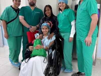 Fundación Homs realiza jornada de escoliosis en favor de la niñez