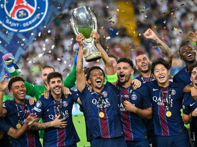 Fútbol: El PSG abre su temporada como supercampeón de Europa