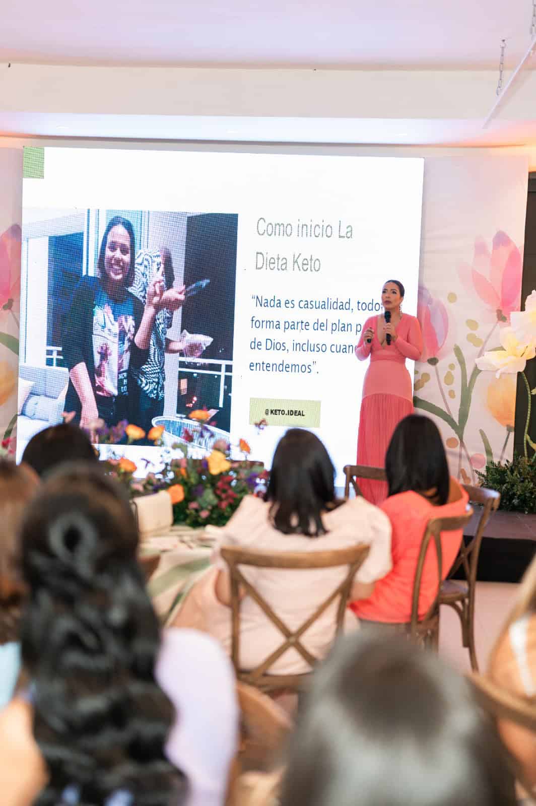 Soledad Vilchez, CEO de Keto Ideal, da su propio testimonio de cambio.