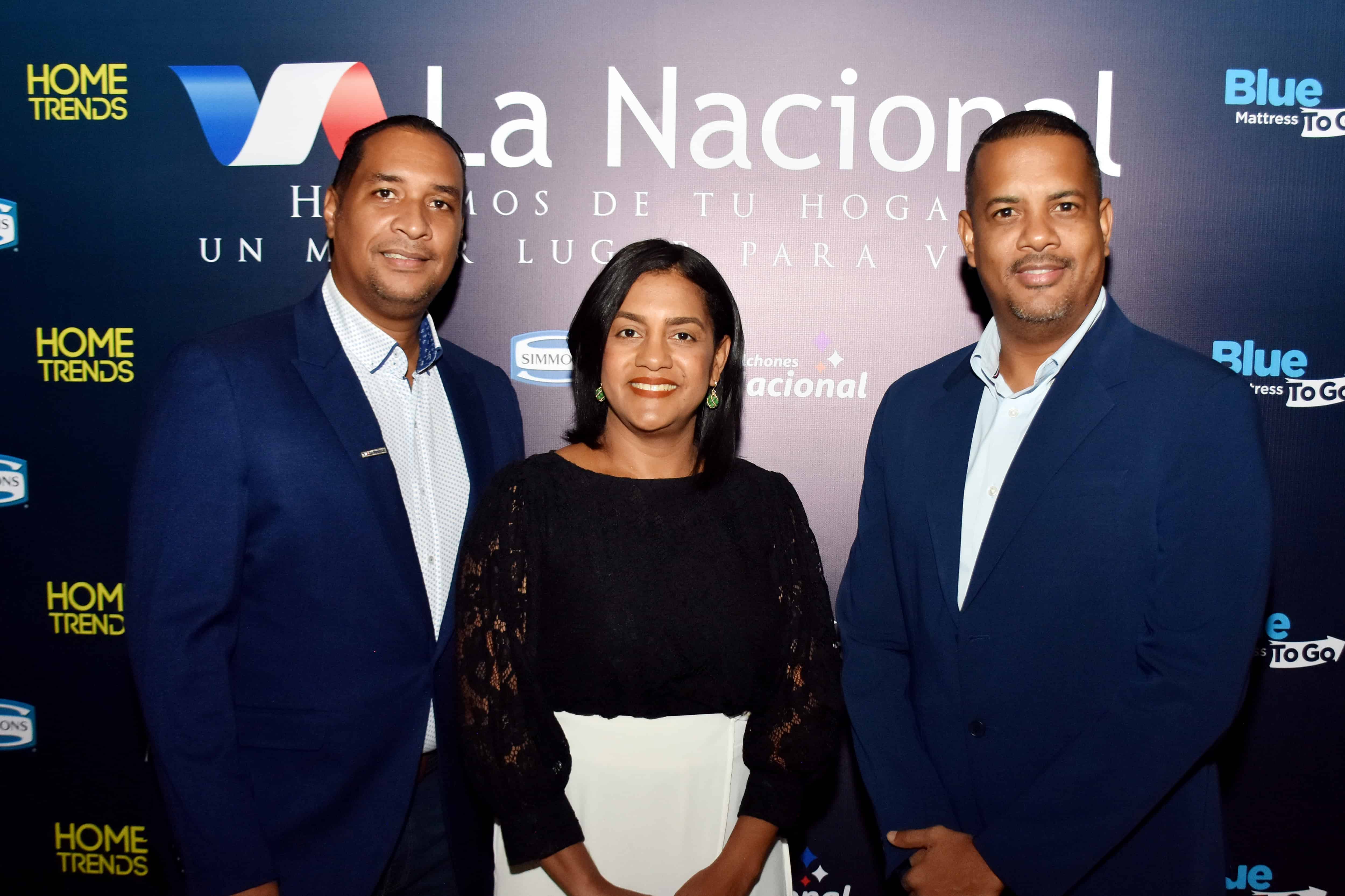 Wagnel Santana, Jael Estévez y Jesús González.