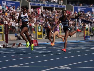 Marileidy Paulino se impone en Polonia en la Liga Diamante