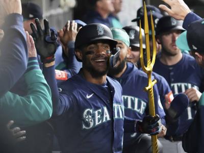 MLB: Julio Rodríguez le pone una marca a su carrera de 4 años