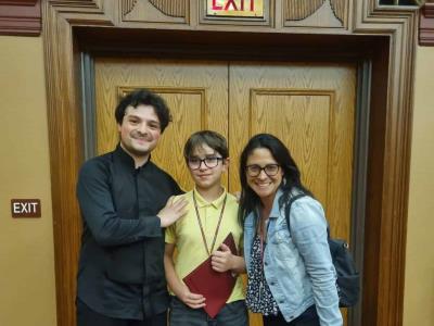 Músico del Sistema Punta Cana en Festival de música en Pensilvania