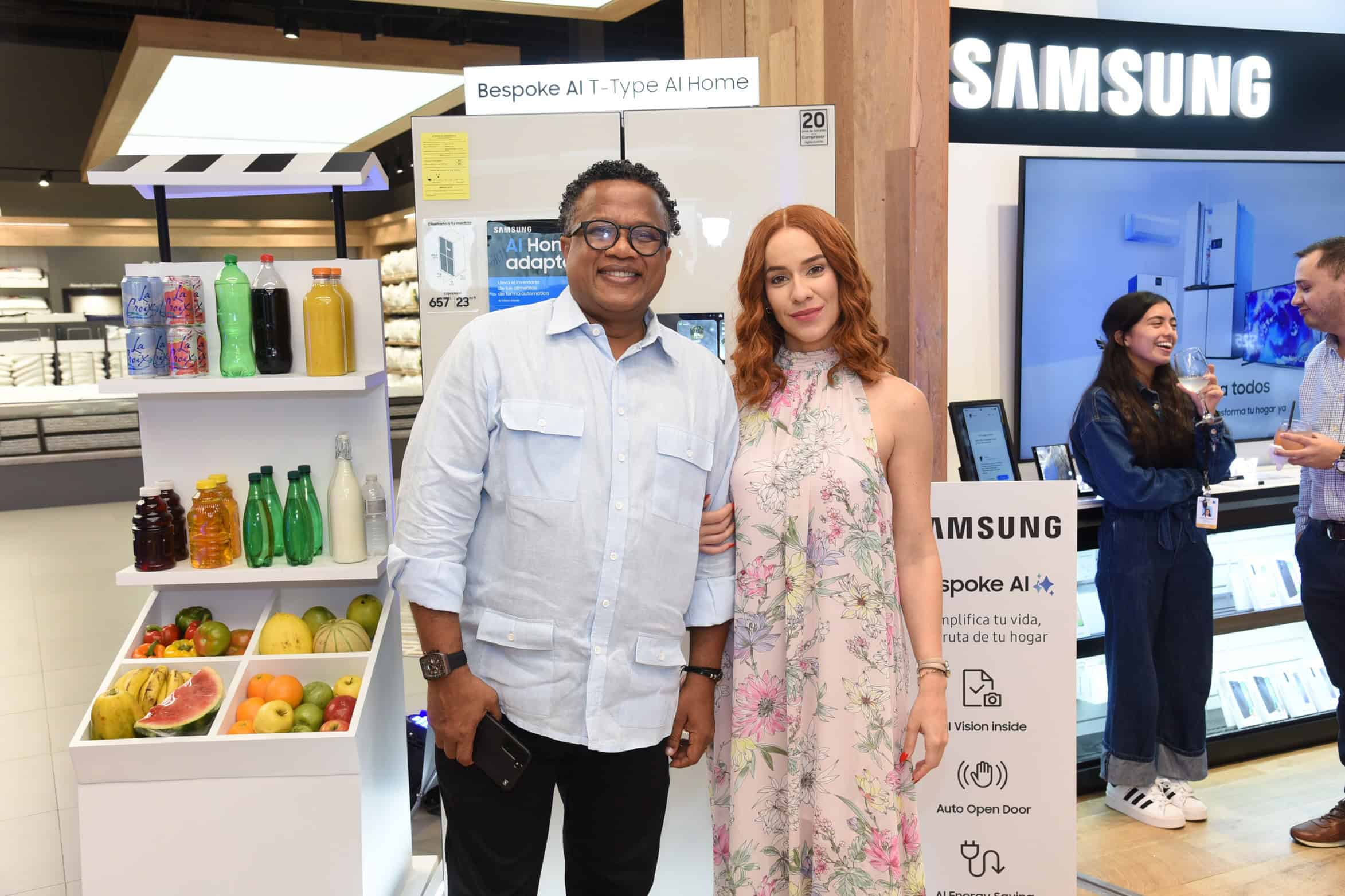 Aquiles Correa y Sandra Palmett.