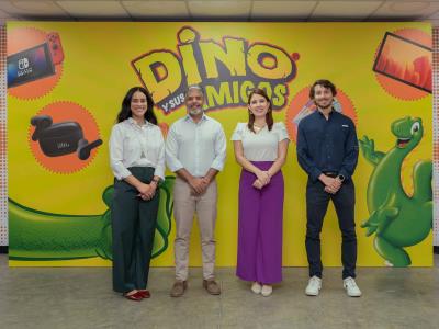 Presentan promoción de regreso a clases de Galletas Dino