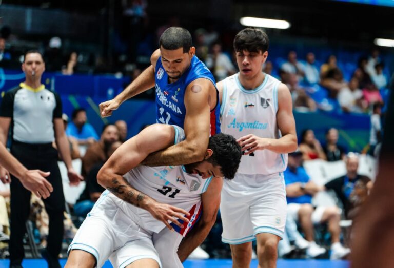 Sancionan a jugadores de RD y Argentina por pelea en la AmeriCup