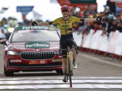 Vingegaard se reivindica en Valdezcaray, Traeen sigue líder