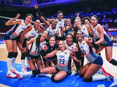 Voleibol: Reinas del Caribe pasan invictas a semifinales Panam Cup